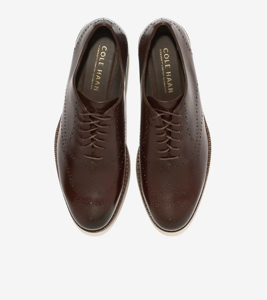Men's Ledley Grand Brogue Wingtip Oxfords - Image 4