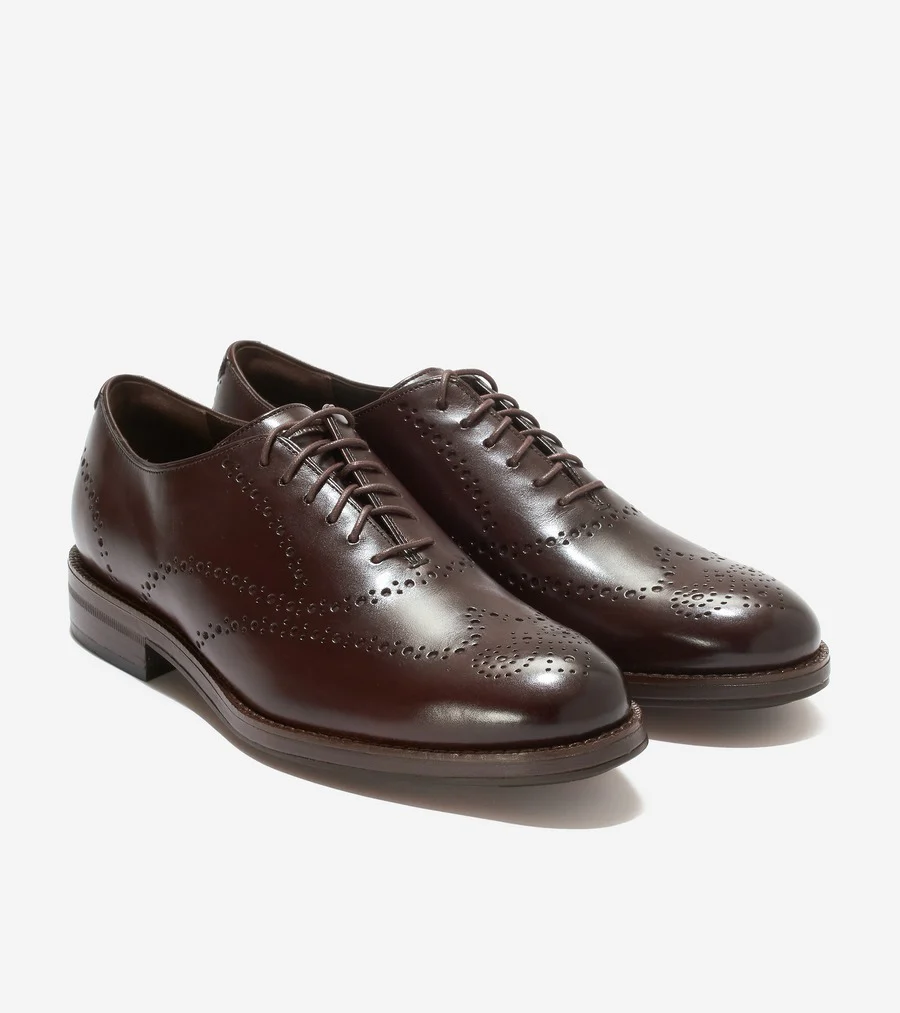Men's Ledley Grand Brogue Wingtip Oxfords - Image 5