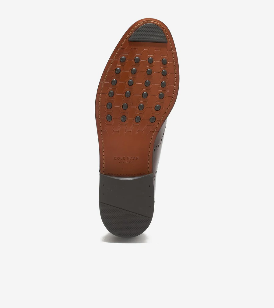 Men's Ledley Grand Brogue Wingtip Oxfords - Image 6