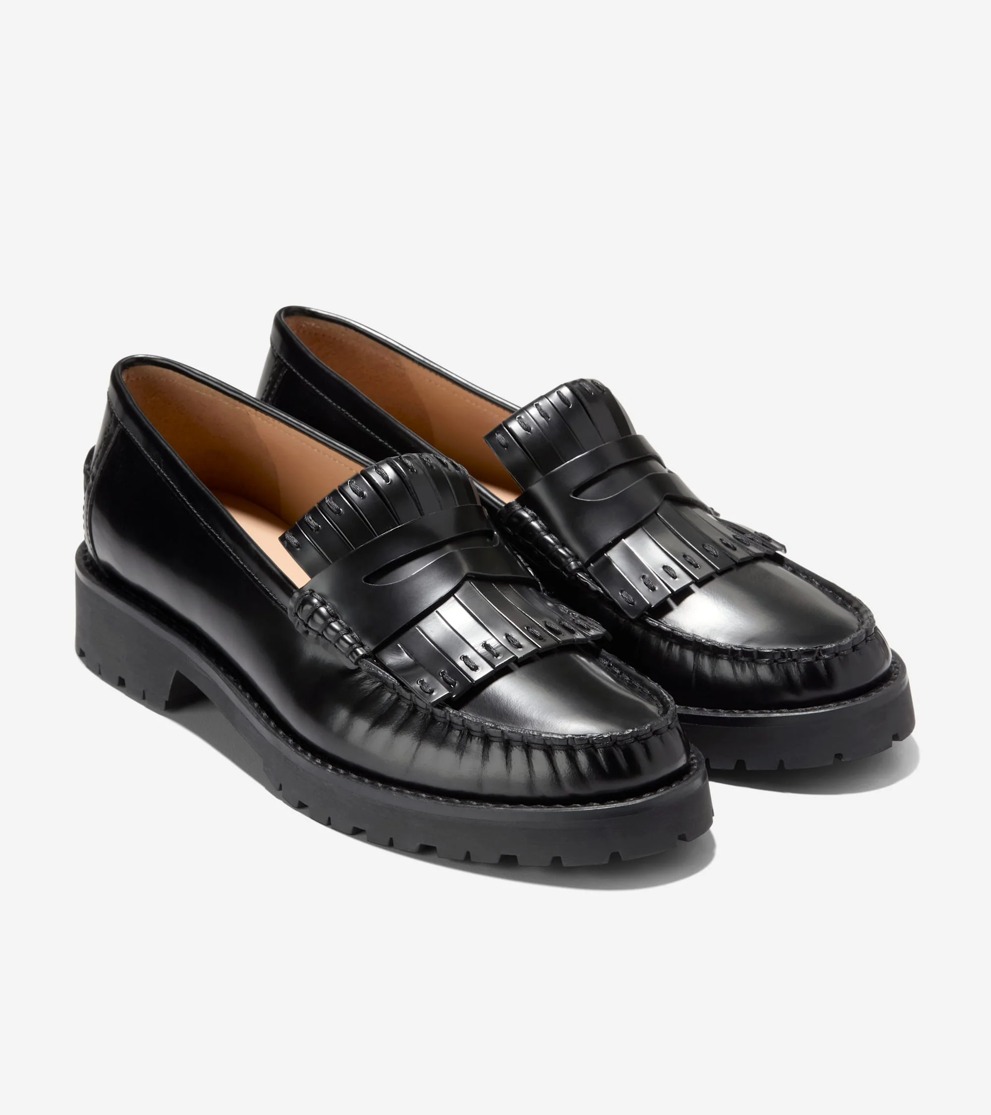 Women's Treena Lug Kiltie Loafers - Image 5