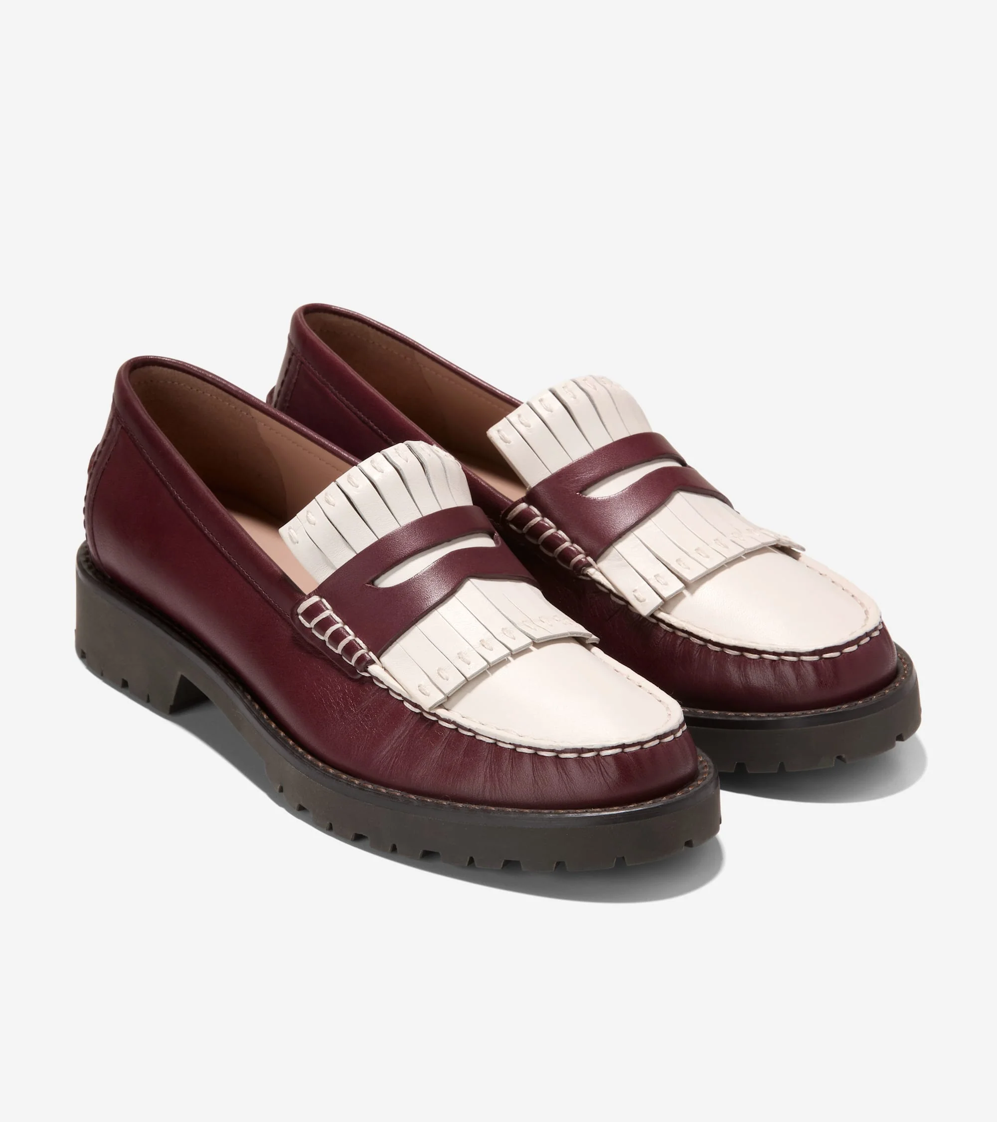 Women's Treena Lug Kiltie Loafers - Image 5